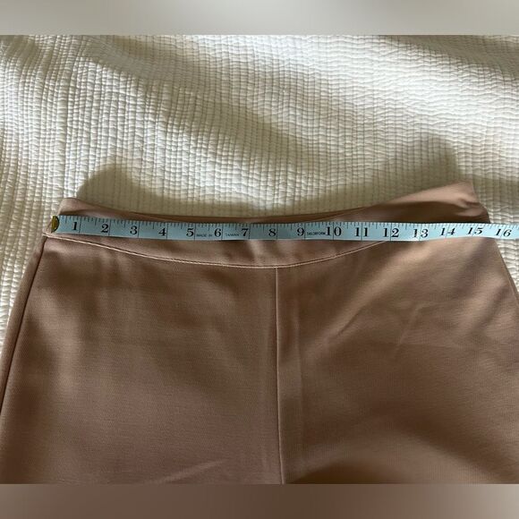 Naked Zebra Women’s Pink Cropped Rayon Spandex Pants Fringe Hem. Size Medium - Picture 7 of 10